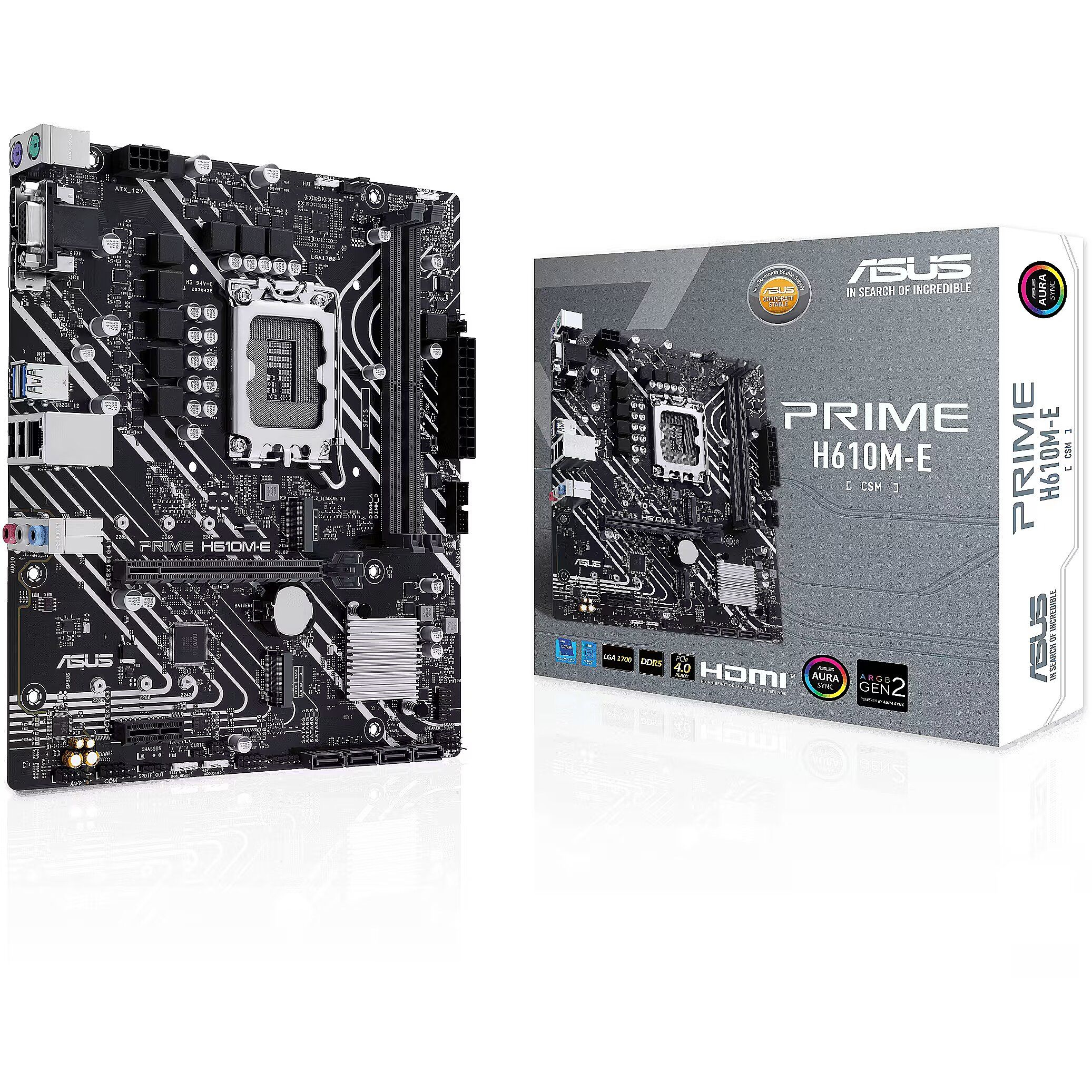 ASUS PRIME H610M-E-CSM Intel H610 LGA 1700 micro-ATX_1