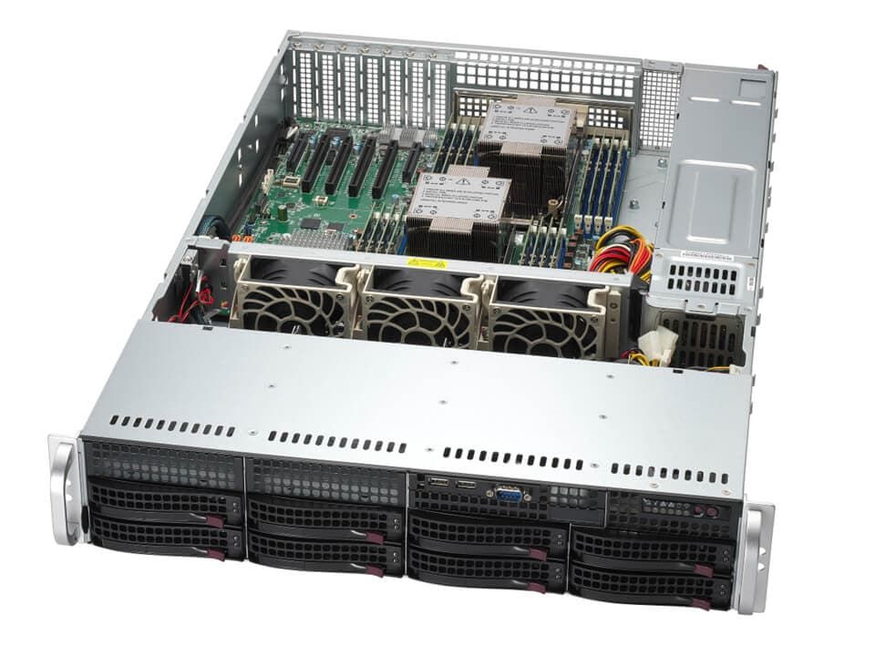 Supermicro SYS-621P-TRT Rack Server (2U) Intel® Xeon® Scalable Generația 5/4. DDR5 SDRAM 1200W_1