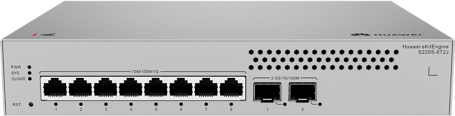 HUAWEI eKit S220S Series S220S-8T2J Gestionate L2 Gigabit Ethernet (10/100/1000) 1U Gri_3