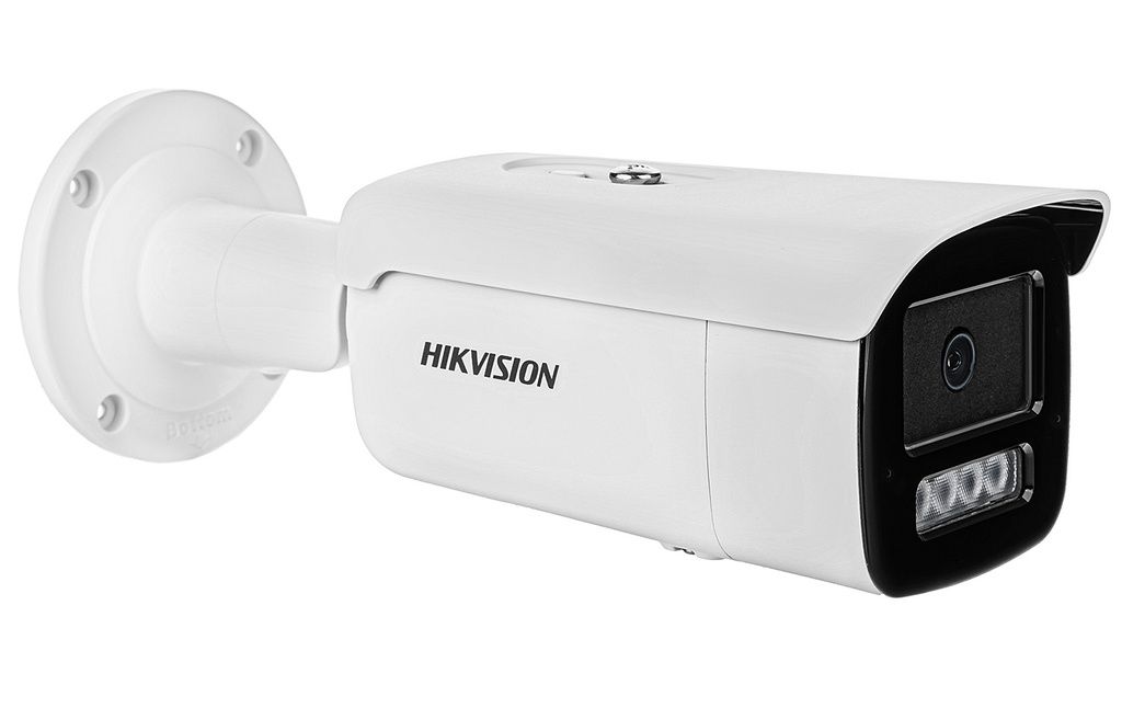 Hikvision DS-2CD2T46G2H-IS2U/SL(2.8mm) cameră de rețea fixă Bullet 4MP cu AcuSense, lumină stroboscopică și avertizare sonoră_1