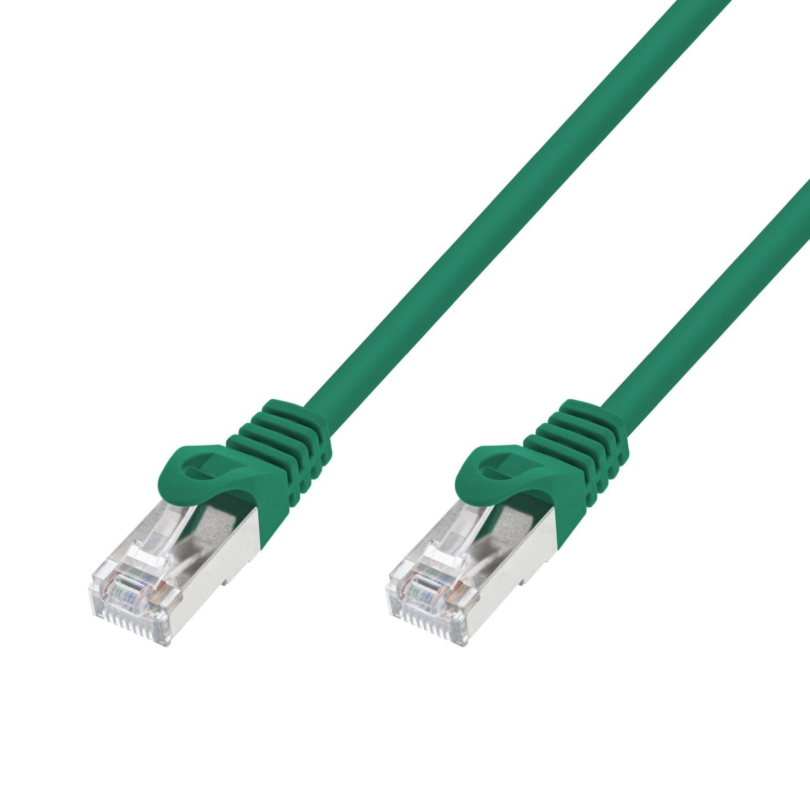Extralink Kat.7 S/FTP 2m 20G Verde | Patchcord LAN | Cupru Cablu de rețea înfășurat_2