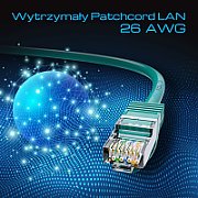 Extralink Kat.7 S/FTP 2m 20G Verde | Patchcord LAN | Cupru Cablu de rețea înfășurat_3