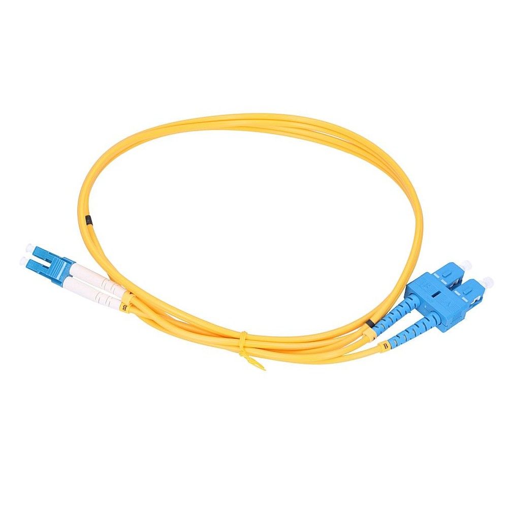 Extralink LC/UPC-SC/UPC | Cabluri de tip patchcord | Monomodal, Duplex, G652D, 3mm, 5m_1