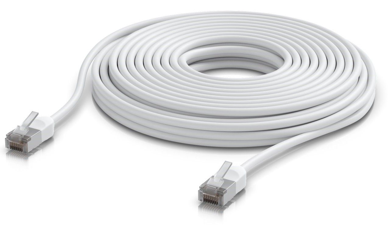 Ubiquiti UACC-Cable-Patch-Outdoor-C6A-12M-W cabluri de rețea Alb Cat6a_2