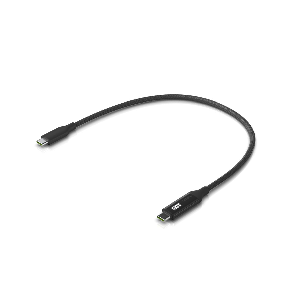 Ubiquiti UACC-Cable-USB-100W-2M-BK cabluri USB USB C Negru, Gri_1