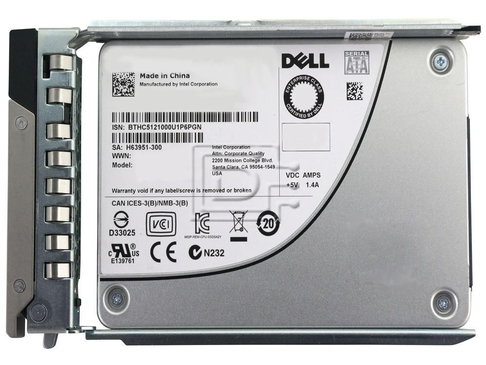 DELL 1.92TB SSD up to SAS 24Gbps ISE RI 512e 2.5inch Hot-Plug 1WPD CK_2