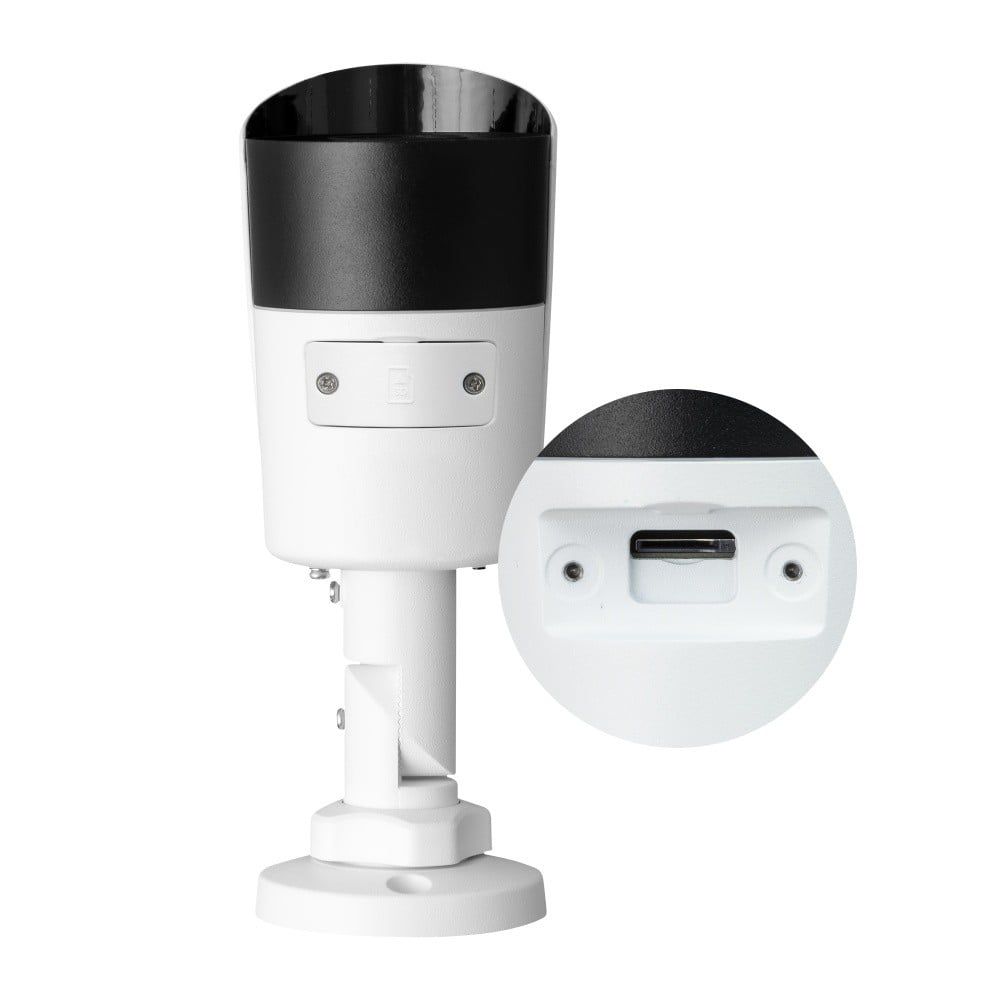 BCS BCS-P-TIP14FSR5(2) Cameră IP tubulară de 4MP cu microfon și carcasă IP67_2