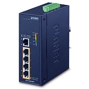 PLANET IGS-504HPT switch-uri Fara management L2 Gigabit Ethernet (10/100/1000) Power over Ethernet (PoE) Suport Albastru_2