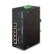 PLANET IGS-504HPT switch-uri Fara management L2 Gigabit Ethernet (10/100/1000) Power over Ethernet (PoE) Suport Albastru_5