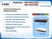 PLANET SW-504 switch-uri Fast Ethernet (10/100) Alb_2