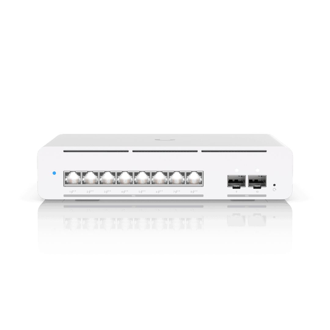 Ubiquiti Switch UniFi 8x10G RJ45/2xSFP+ Managed PoE++ 155W 1,3