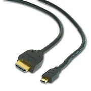 CABLU video GEMBIRD, adaptor HDMI (T) la Mini-HDMI (Type C)(T), 1.8m, rezolutie maxima 4K DCI (4096 x 2160) la 60 Hz, negru, 