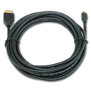 CABLU video GEMBIRD, adaptor HDMI (T) la Mini-HDMI (Type C)(T), 1.8m, rezolutie maxima 4K DCI (4096 x 2160) la 60 Hz, negru, 