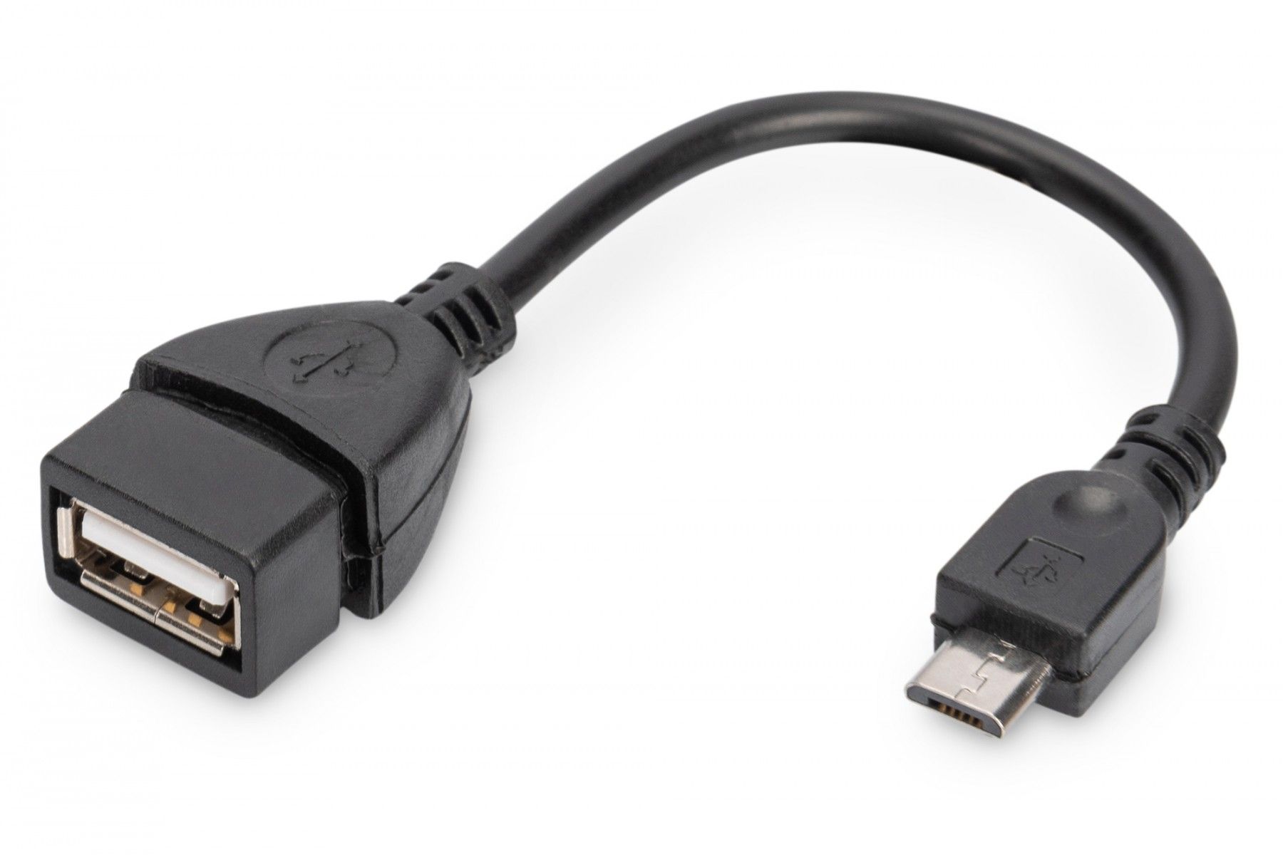 Digitus AK-300309-002-S cabluri USB USB 2.0 0,2 m USB A Negru_2