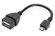Digitus AK-300309-002-S cabluri USB USB 2.0 0,2 m USB A Negru_2