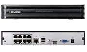 BCS BCS-B-NVR0801-8P(2.0) Recorder IP cu 8 canale, cu PoE și ieșire 4K_1