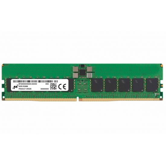 Micron RDIMM DDR5 32GB 2Rx8 6400MHz PC5-51200 ECC REGISTERED | MTC20F2085S1RC64BR_1