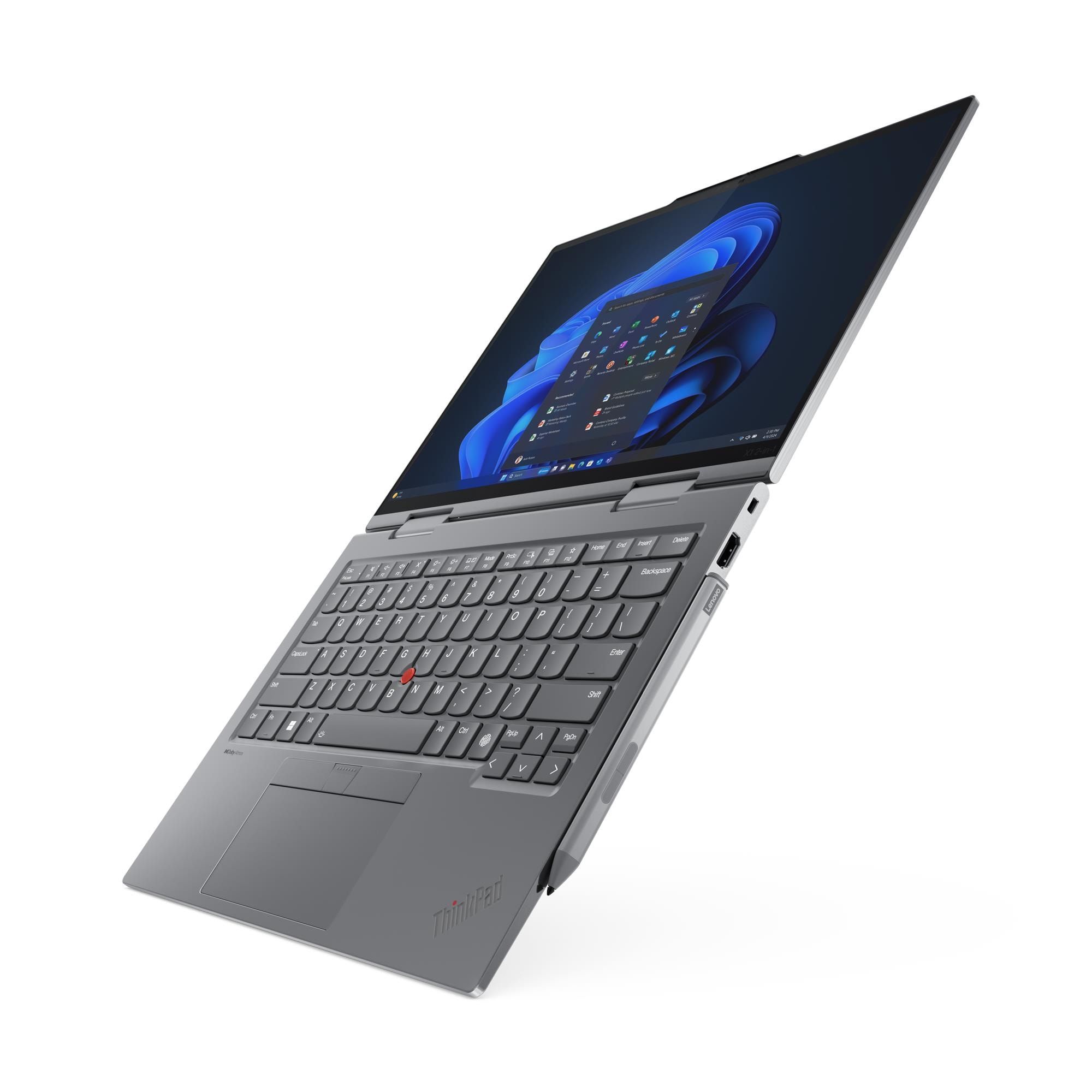 Lenovo ThinkPad X1 2-in-1 Gen9 14'' WUXGA 500N Touch Intel Ultra 7 155U vPro 16GB LP5X RAM 1TB SSD WWAN 5G FPR Keyboard backlit ENG Euro W11P 3YPS_5