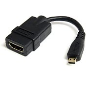 Lenovo 4Z10F04125 adaptor pentru cabluri video HDMI Micro-HDMI Negru_1