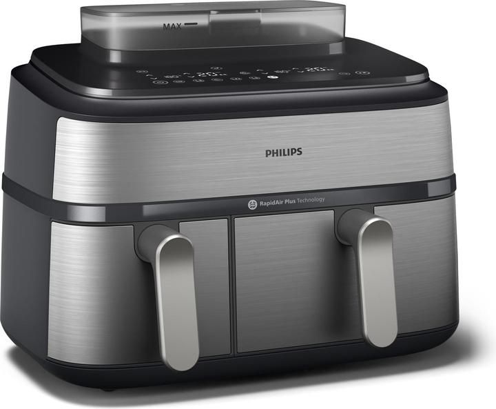 Philips Airfryer NA555 00 Dual Basket 9L 2750W silver (NA555/00)_1