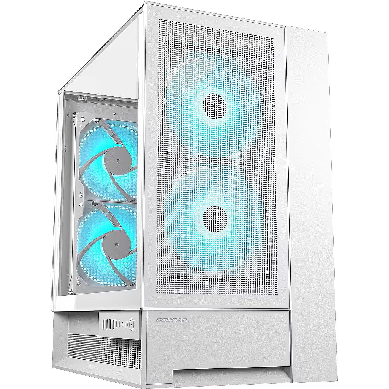 COUGAR OmnyX PC Case, Mid Tower, White_1