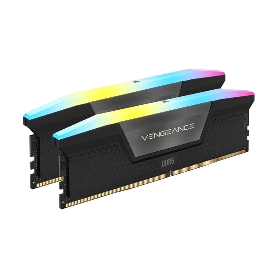Corsair Vengeance RGB CMH48GX5M2E6000C36 module de memorie 48 Giga Bites 2 x 24 Giga Bites DDR5 6000 MHz_1