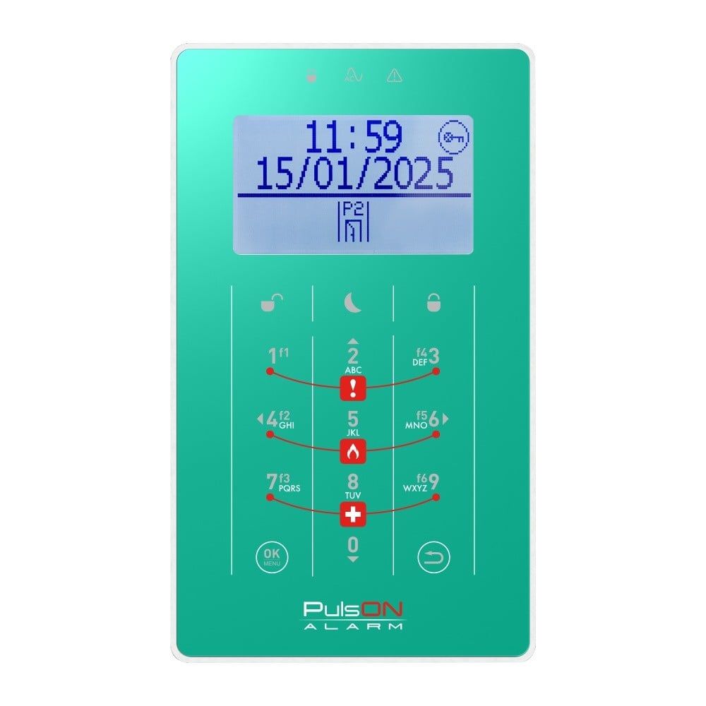 BCS PULSON FRONT LCD/S TUR Front turcoaz pentru tastatura LCD/S_1