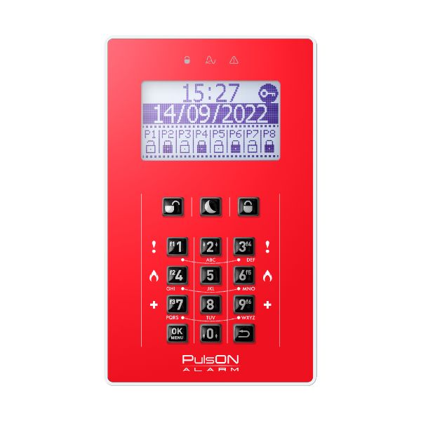BCS PULSON FRONT LCD/C RED Față roșie pentru tastatura LCD/C_1