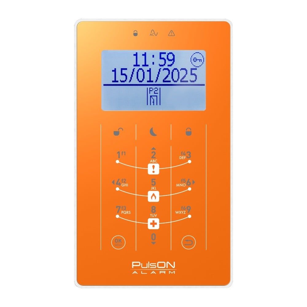 BCS PULSON FRONT LCD/C ORA Fața portocalie pentru tastatura LCD/C_1