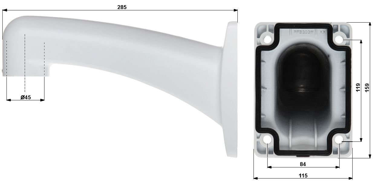 Adaptor de montare a camerelor BCS BCS-ASD1 BCS LINE_2