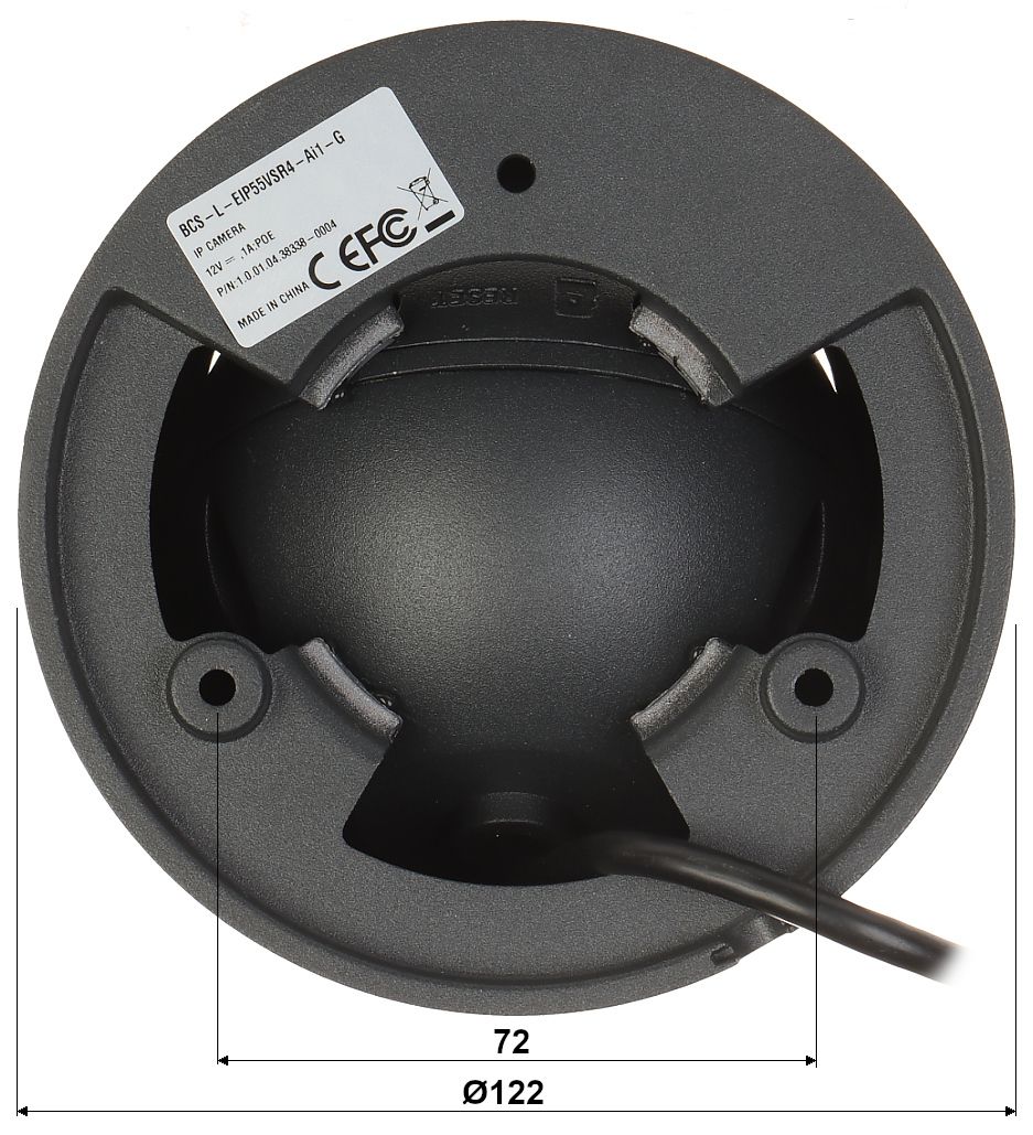 BCS BCS-L-EIP55VSR4-Ai1-G Cameră dome IP 5MP cu zoom motorizat și funcții inteligente_4
