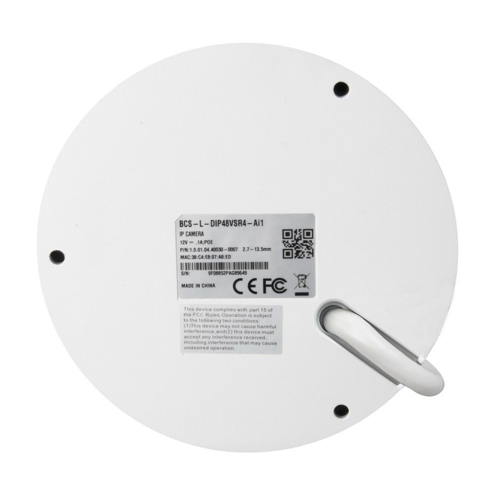 BCS BCS-L-DIP48VSR4-Ai1 Cameră dome IP 8MP cu zoom motorizat și funcții inteligente_2