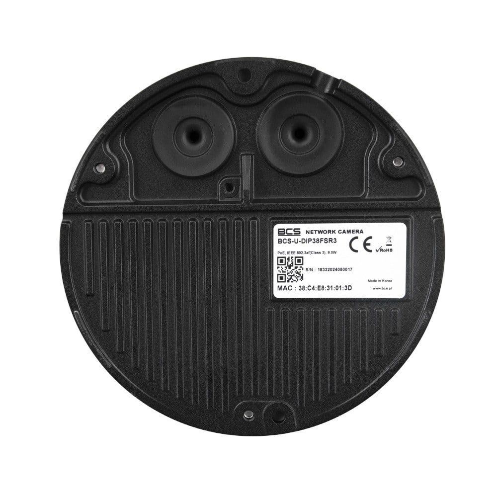 BCS BCS-U-DIP38FSR3 Cameră Dome IP 8MP cu IR 30m și carcasă IP67, IK10_3