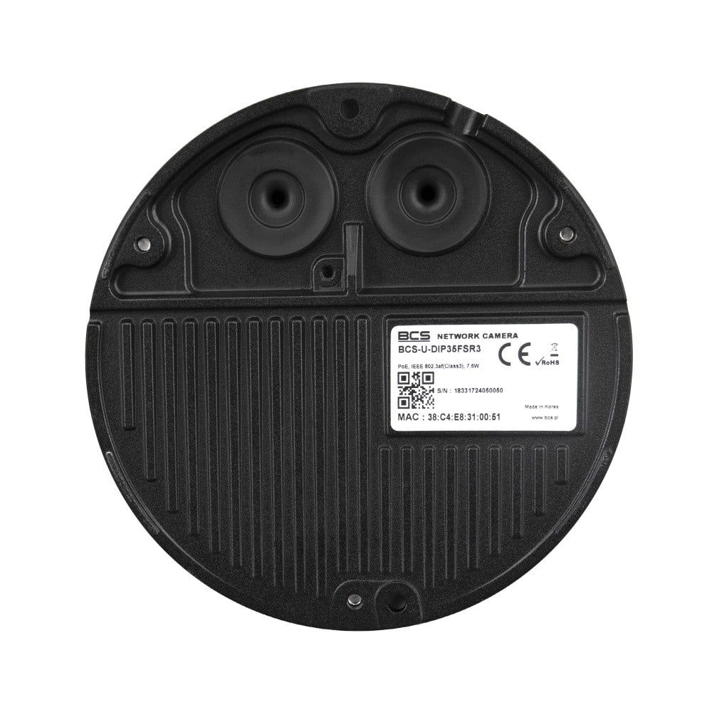 BCS BCS-U-DIP35FSR3 Cameră Dome IP 5MP cu IR 30m și carcasă IP67, IK10_3