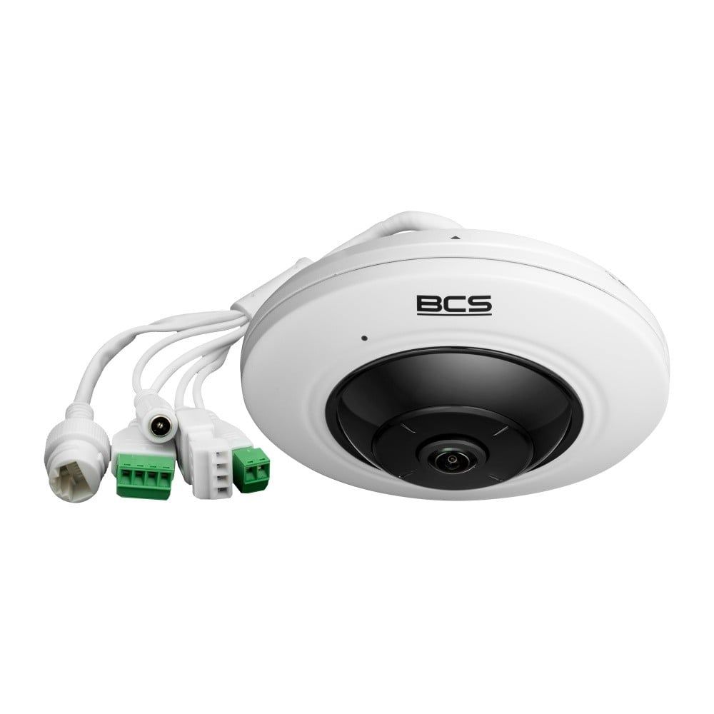 BCS BCS-V-FIP25FWR1-Ai1 Cameră IP Fisheye 5MP cu Microfon și Funcții Inteligente_1