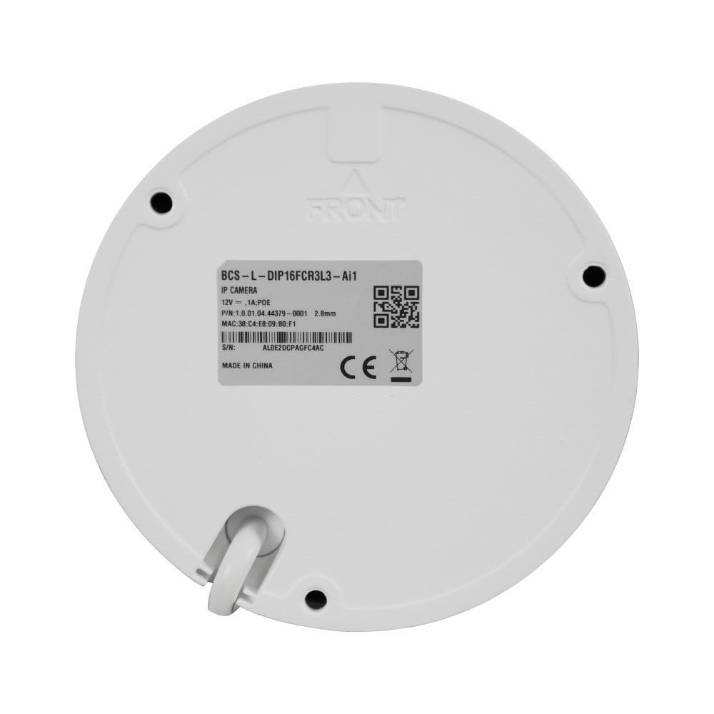 BCS BCS-L-DIP16FCR3L3-Ai1 Cameră Dome IP 6MP cu tehnologia NightColor și microfon_1