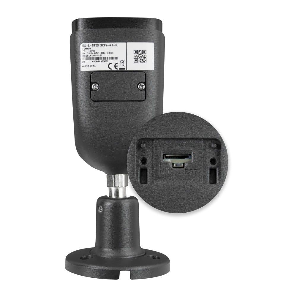 BCS BCS-L-TIP28FCR5L5-Ai1-G Cameră IP tubulară 8MP cu NightColor și funcții inteligente_2