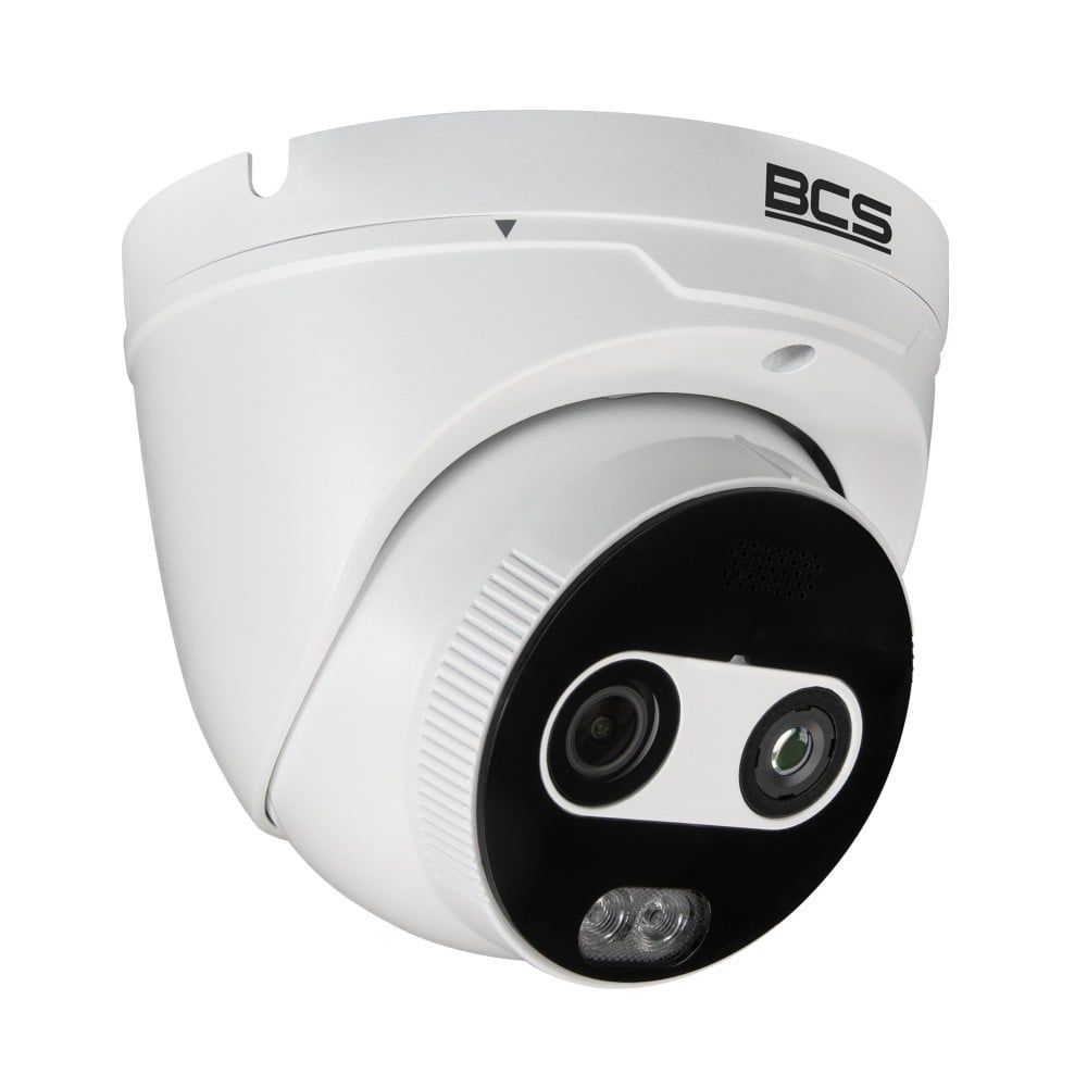 Cameră Dome IP Termică BCS BCS-P-EIP242FSR3-THT-AI1(0202) cu Detecție a Incendiilor și Alarmă_1