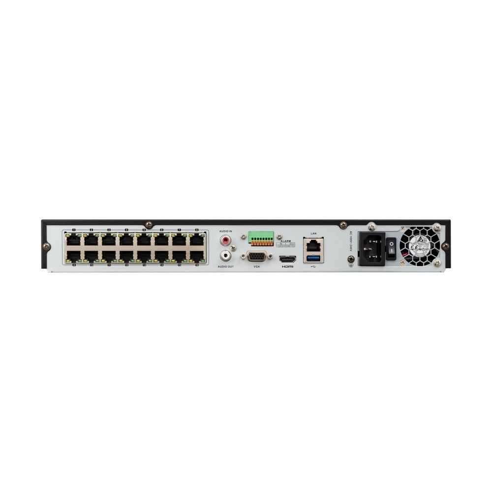 BCS BCS-V-NVR1602-4K-16P Recorder IP cu 16 canale, cu PoE și suport pentru camere de 12MP_3
