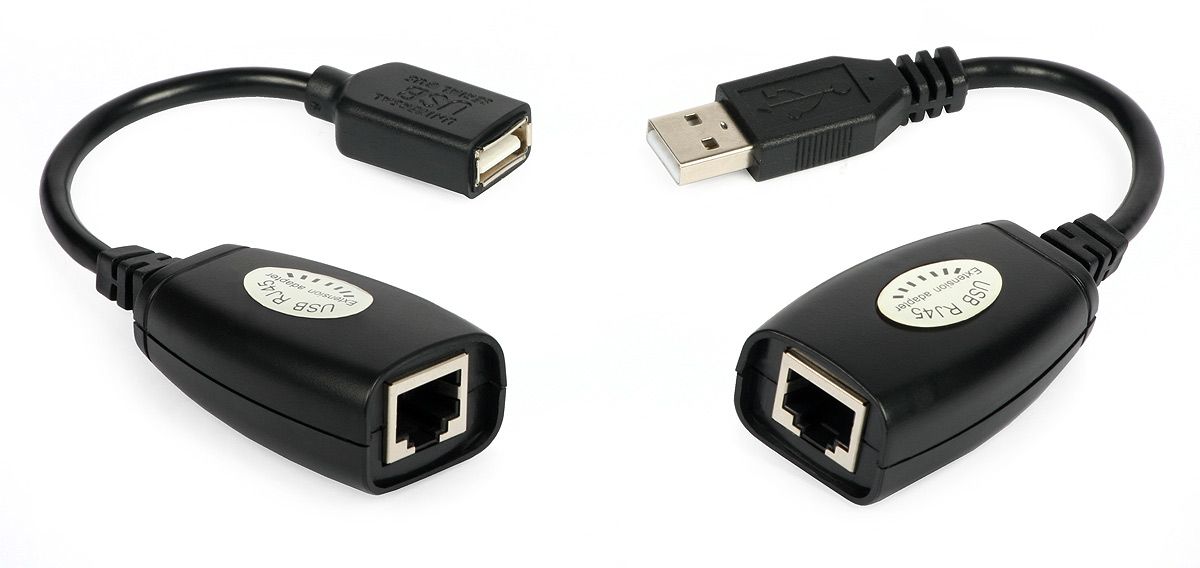 BCS BCS-UTP-USB (SET) Extender USB pe cablu UTP RJ45 de până la 200m_1
