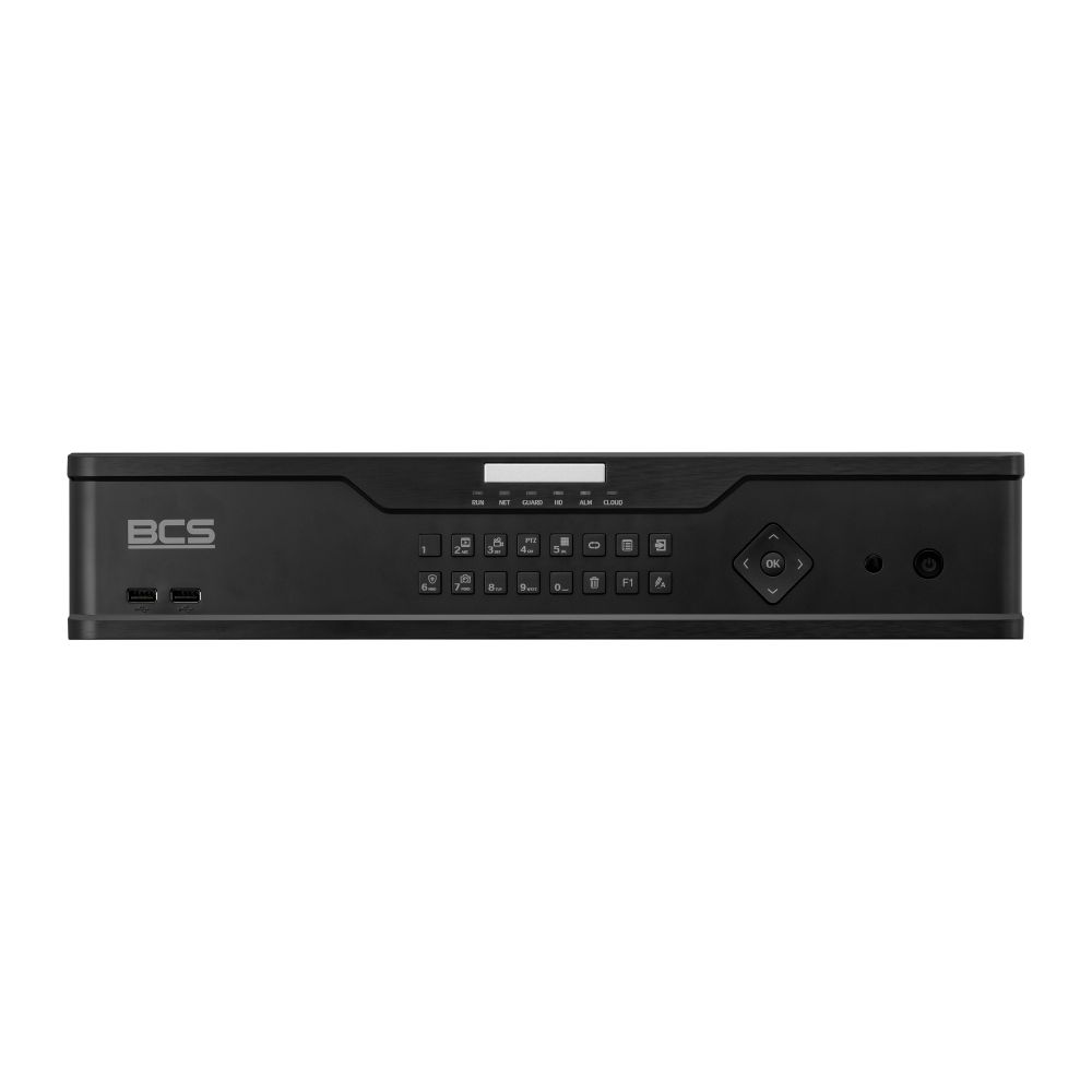 BCS BCS-P-NVR3208R-A-4K-III Recorder IP cu 32 canale, cu suport RAID și 8 hard disk-uri_1
