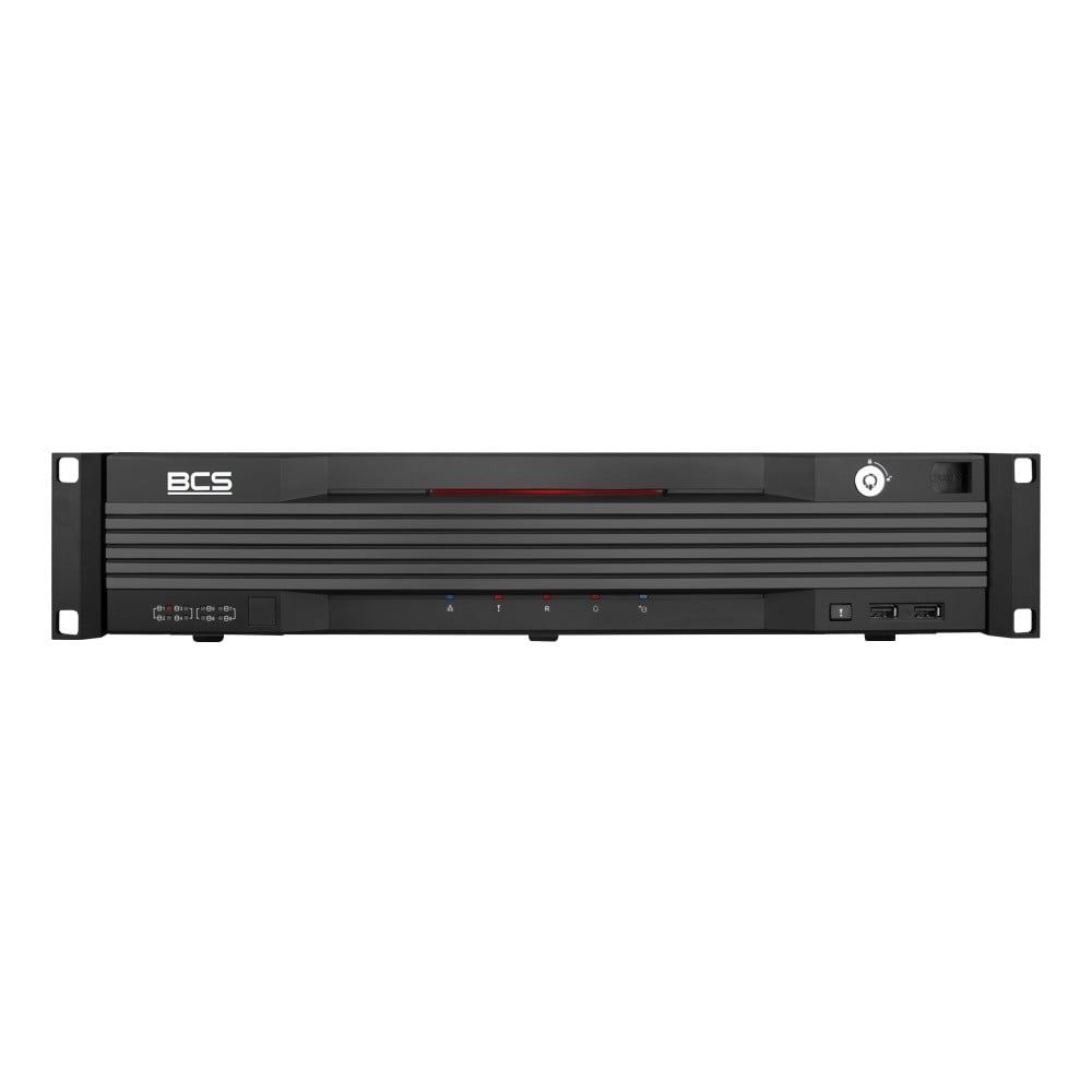 BCS BCS-U-NVR3208R-A-4K(8TB) Recorder IP cu 32 canale, cu RAID și 8TB HDD, 12MP_1