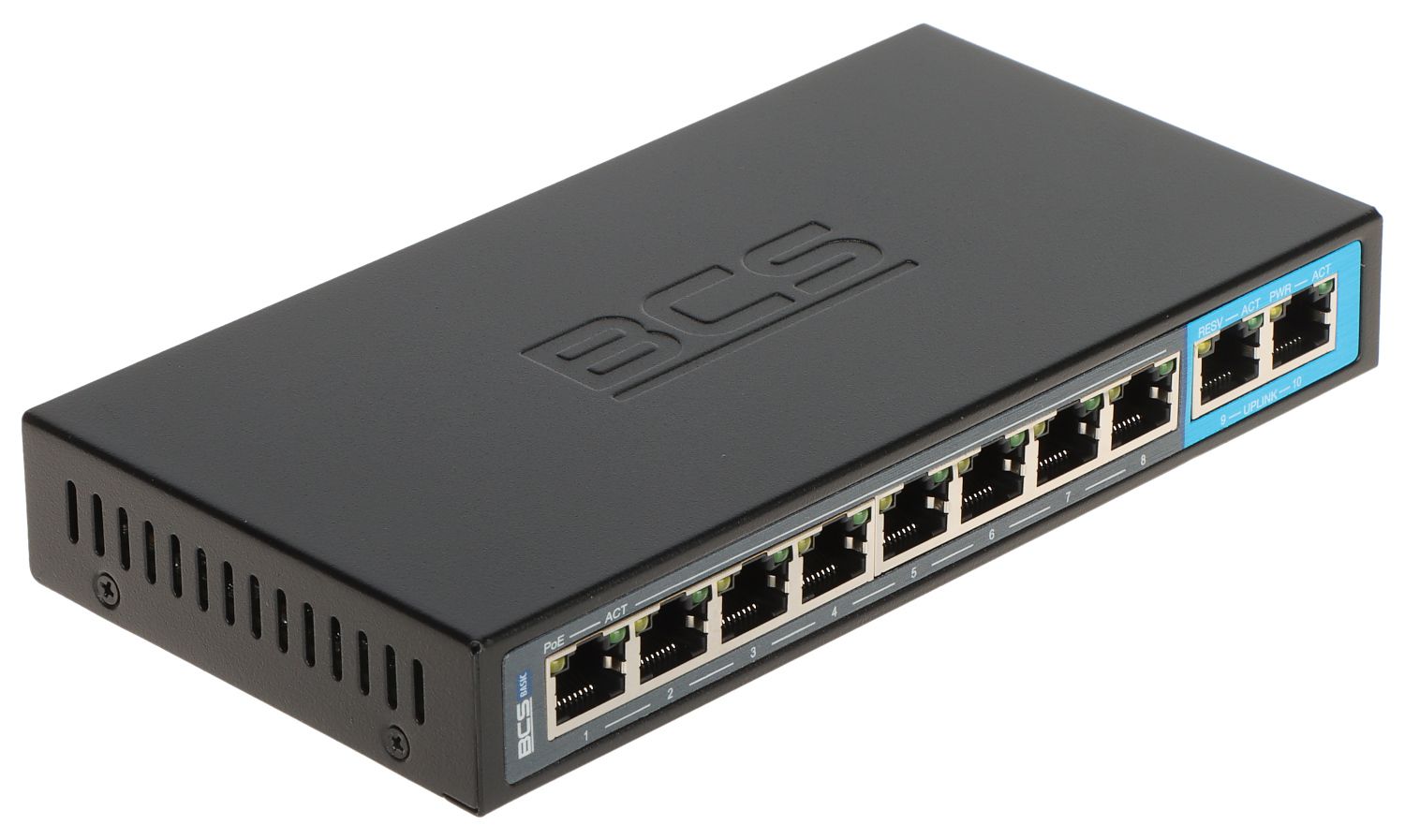 BCS BCS-B-SP08G02G Switch PoE 8-Port 1Gbps cu tehnologia exPoE_1