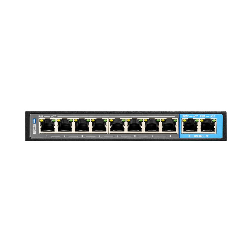 BCS BCS-B-SP08G02G Switch PoE 8-Port 1Gbps cu tehnologia exPoE_2