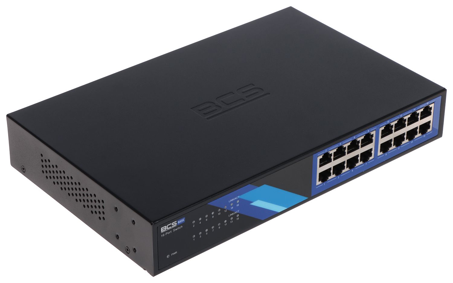 Switch Gigabit BCS BCS-B-S16G cu 16 porturi RJ45 1Gbps_1