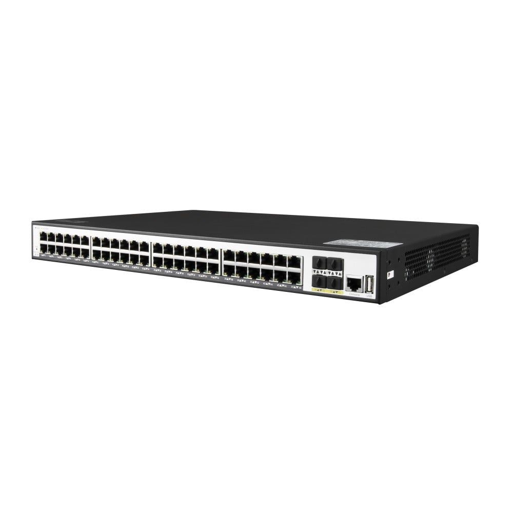 BCS BCS-SP48G-4SFP-M Comutator PoE Gestionat 48 Porturi 1Gbps cu Uplink SFP 500W_1