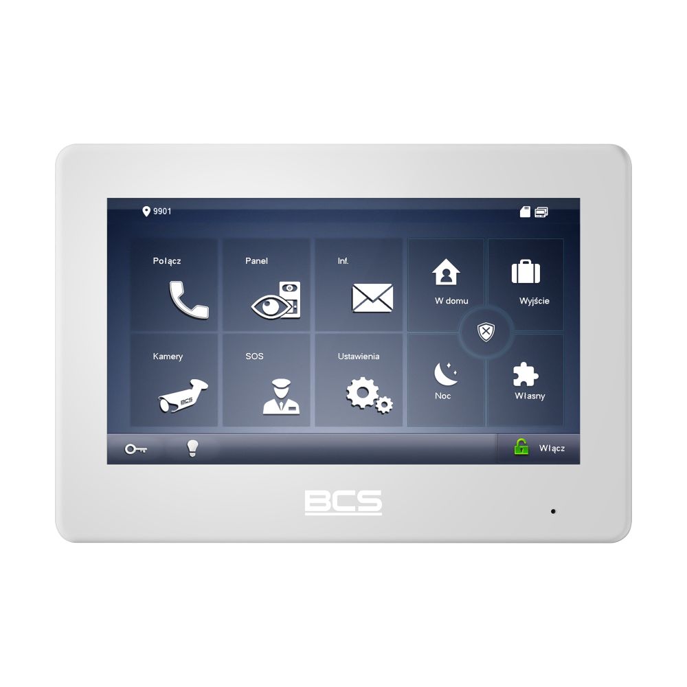 BCS BCS-MON7600W-2 Monitor video dual-sistem cu interfon TCP/IP/SIP_1