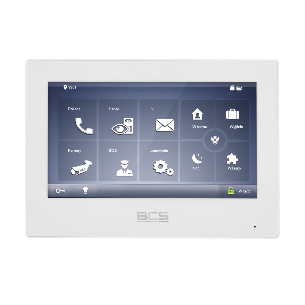 Monitor Video IP BCS BCS-MON7700W-S cu Funcție de Intercom_1