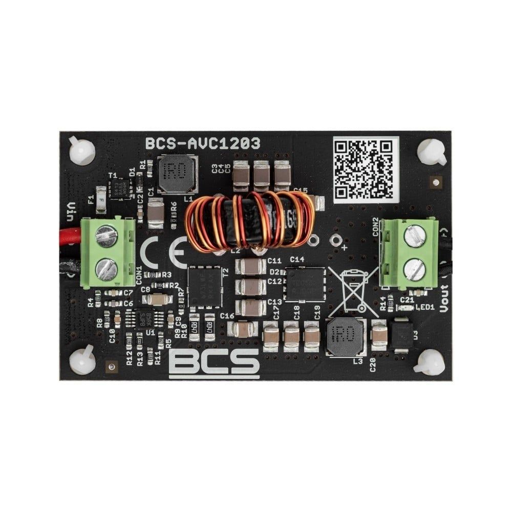 BCS BCS-AVC1203 Convertor DC/DC de Înaltă Eficiență 12V 30W cu Protecție de 3A_1