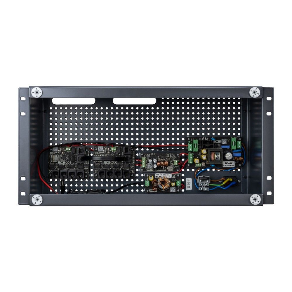 BCS BCS-UPS/IP8/E-S/RACK5U Set de alimentare de rezervă pentru 9 receptoare PoE_1